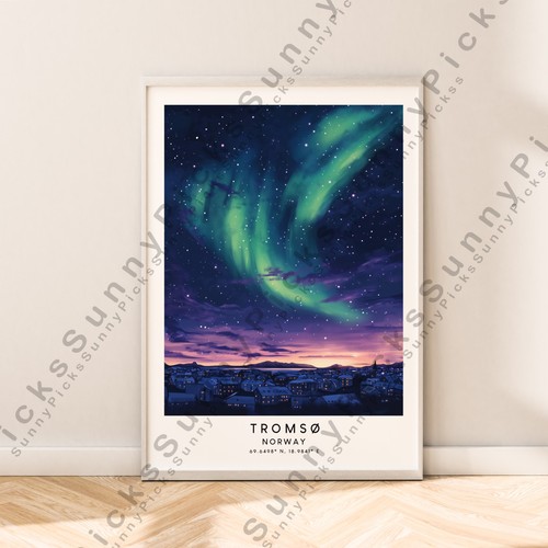 Poster tromso norvegia - poster,