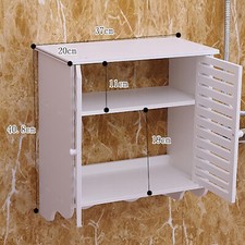 Pensile bianco mobile bagno
