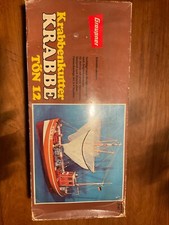 VINTAGE RARO !!! RARE !!!!!! KRABBE 12 T R/C GRAUPNER  ! NIB !!!!