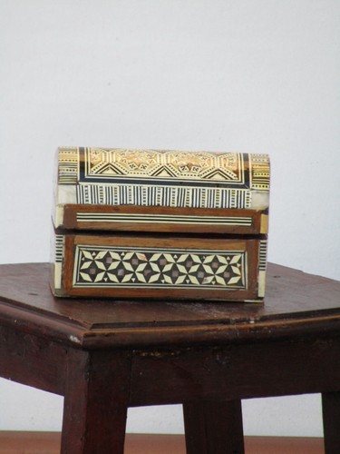 Bauletto portagioie antico