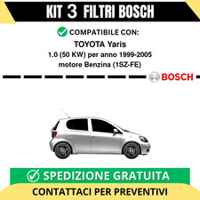 KIT BOSCH 3 Filtri tagliando
