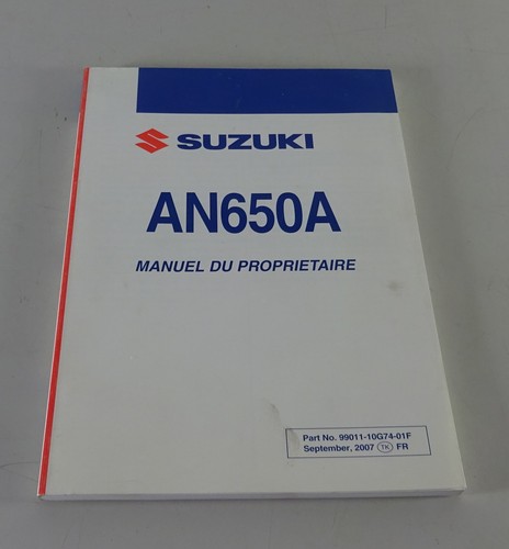 Manuale guida suzuki an - manuale,
