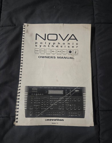 Manuale uso sintetizzatore - d'uso,