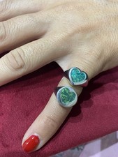 anello a cuore in argento 925