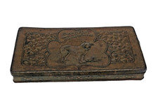 Vecchia antica rara scatola di