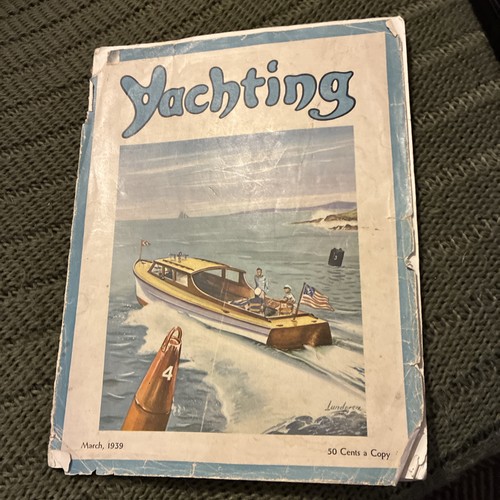 Yachting march 1939 magazine - march,