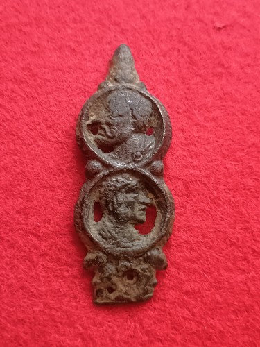 Autentica spilla bronzo con - spilla,