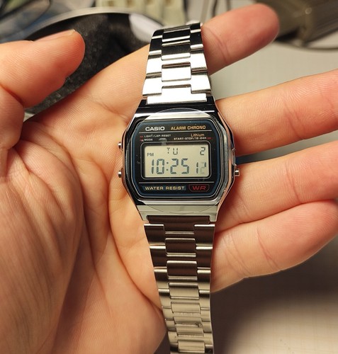 Casio a158w classico iconico - classico,