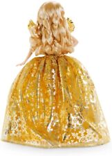 Barbie Signature Magia delle Feste 2020, Bambola da 30.5 cm Bionda con Abito Dor