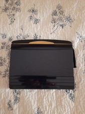 Borsa pochette in Bachelite Vintage Nera