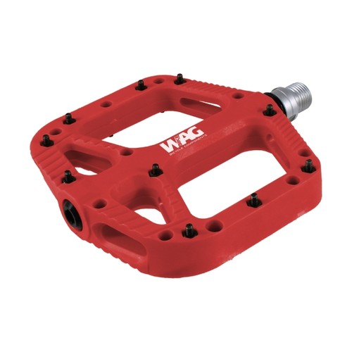 Pedali flat nylon - nylon, cr-mo