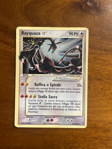 Rayquaza gold star - rayquaza,