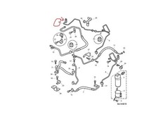 Rover 200 25 MG ZR tubo aria raffreddamento riscaldamento JUE106590