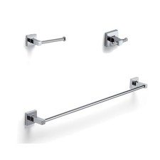 Set accessori bagno a muro