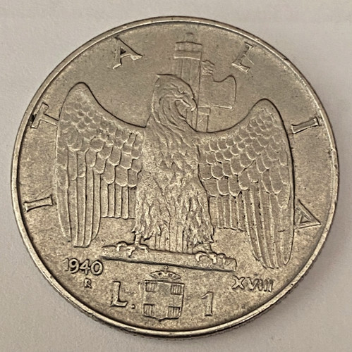 Moneta italiana lire del - italiana, da