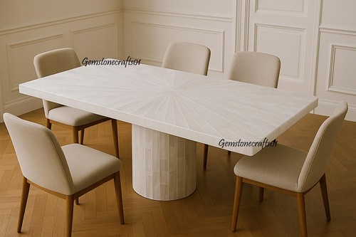 Tavolo pranzo selenite - da, in