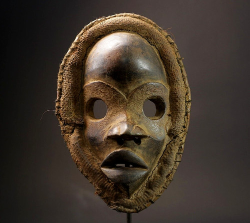 Maschera legno tribal - tribal, dan