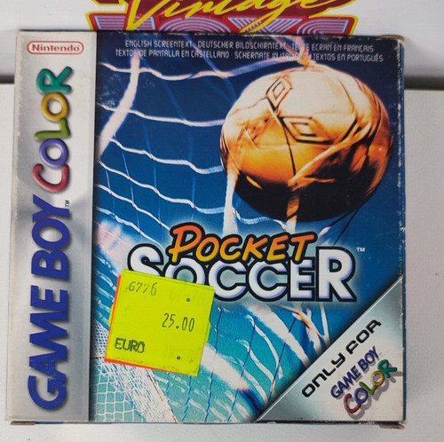 Pocket soccer gameboy nintendo - soccer,