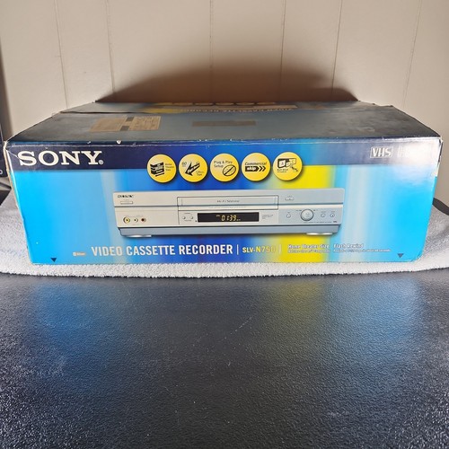 Sony slv n750 vhs - vhs, nuovo