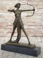 Statua scultura in bronzo fine