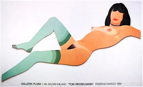 Tom wesselmann reclining - tom,
