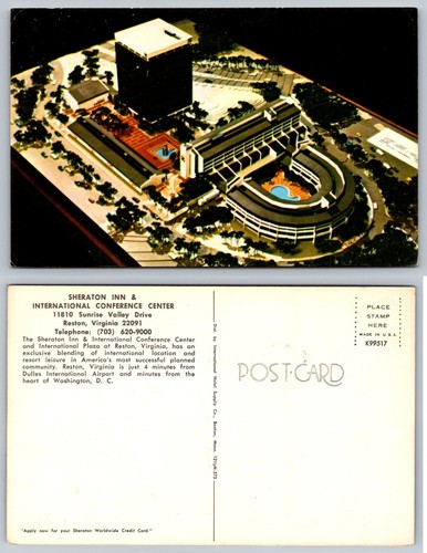 Cartolina sheraton reston - sheraton,
