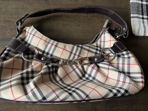 Burberry nova check blue - nova, label
