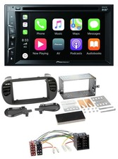 Pioneer MP3 USB DVD Bluetooth DAB 2DIN autoradio per Fiat 500 fino al 2012 nero s