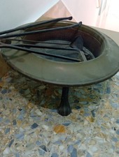 Braciere In Ottone E Rame
