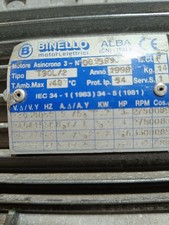 Motore Elettrico Trifase 3 HP 2800 Giri MEC 90