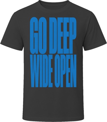 Deep shirt ampia aperta - deep., t-shirt