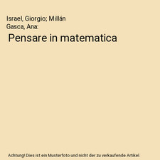 Pensare in matematica, Israel