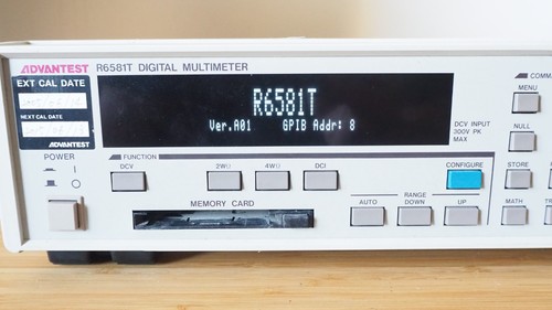 Multimetro calibrato advantest - calibrato,