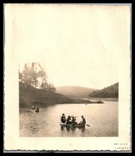 Foto, WW2, 2./I.R.230, Westfr., attraversamento del fiume con gommone, 5026-1420