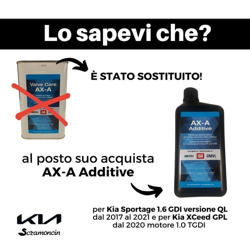 Valve care additivo - care, ax-additivo