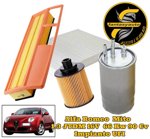 Alfa mito 3cc 66kw - 90cv, kit