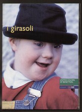 UNITED COLORS OF BENETTON CATALOGO "I GIRASOLI" FOTO OLIVIERO TOSCANI 1998 