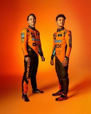 Mclaren 2025 F1 Go Kart Tuta