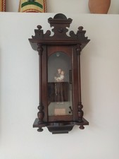 Antica Statua di legno in teca