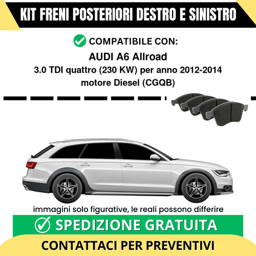 Pastiglie freno posteriori - pastiglie,