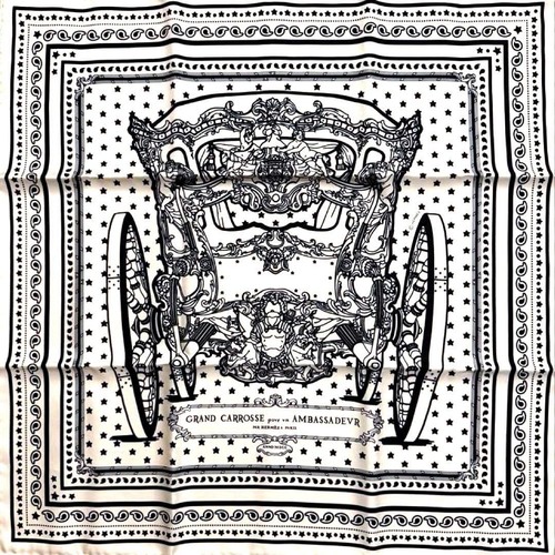 Sciarpa hermes monocromatica - sciarpa,
