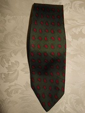 Cravatta Tie Cravatte Vintage E Made in England Pura Seta silk soie (3) ^