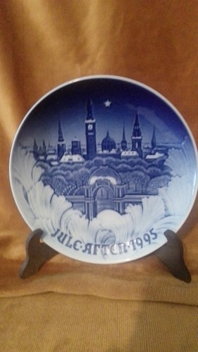 Piatto natale del 1995 - piatto,