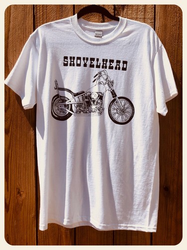 Shovelhead bike shirt bianca - shovelhead,