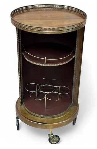Bar cart cilindro con porta - cilindro,