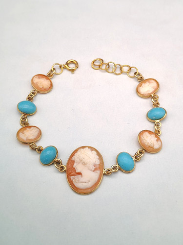 Bracciale donna cammeo