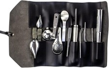 Kit Placcatura Culinaria 12pz, Strumenti Professionali Chef per Casa e Principianti