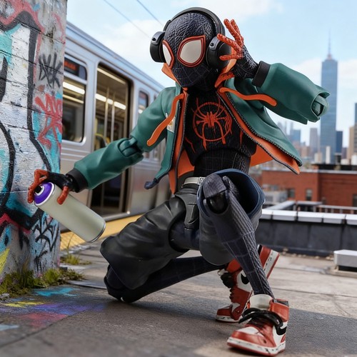 Miles morales pvc action - morales,