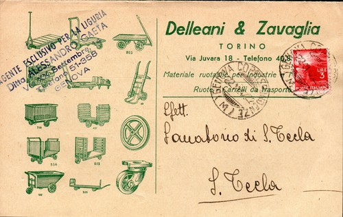 Cartolina commerciale della - cartolina,