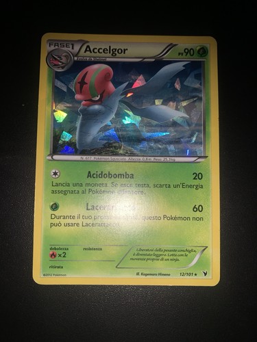 Pokémon carta accelgor - carta,
